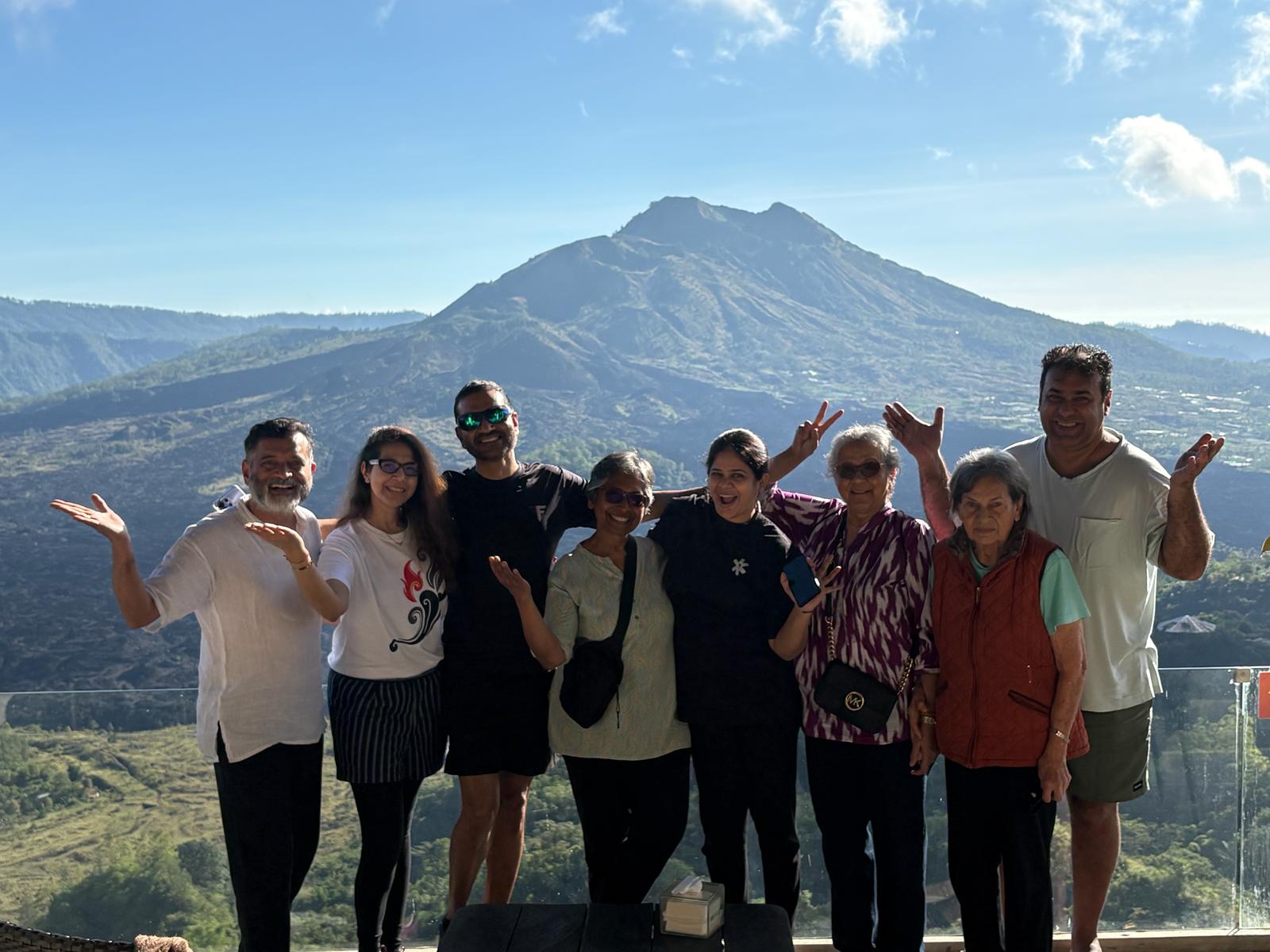 Sunrise trek to Mount Batur